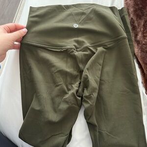 Lululemon Forest Green align Leggings